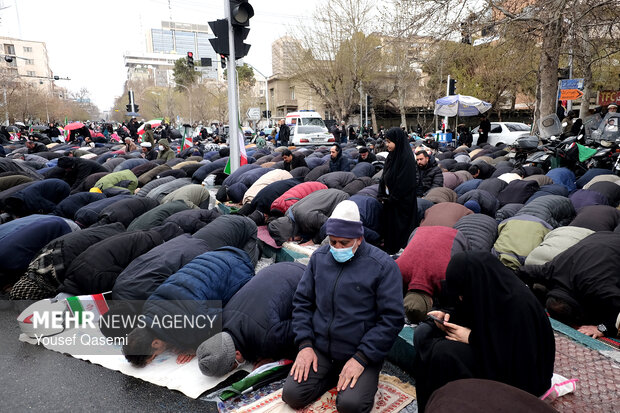 راهپیمایی روز جهانی قدس در تهران