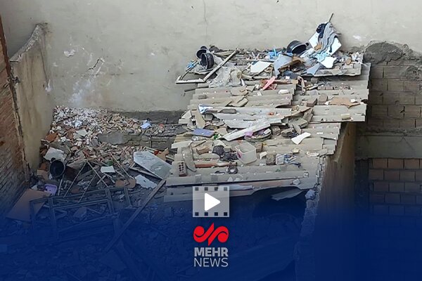 گزارش خبرنگار مهر از حمله صهیونی_آمریکایی به محله جوادیه تهران
