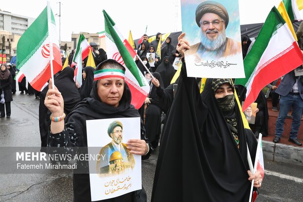 راهپیمایی روز جهانی قدس در تهران