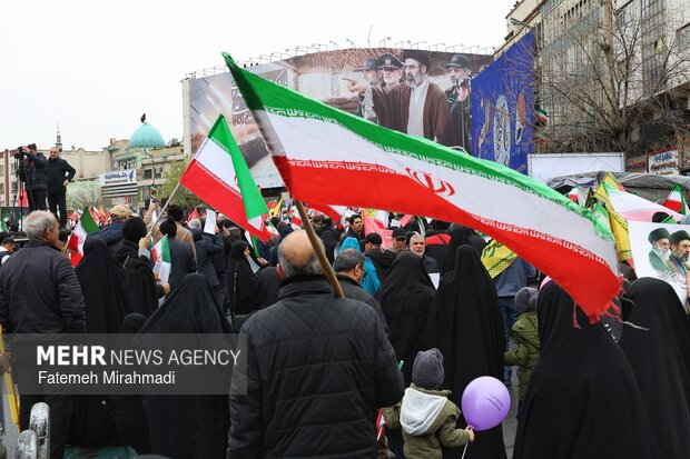 راهپیمایی روز جهانی قدس در تهران