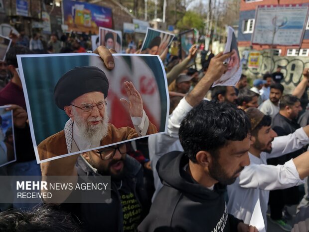 راهپیمایی روز قدس در کشمیر