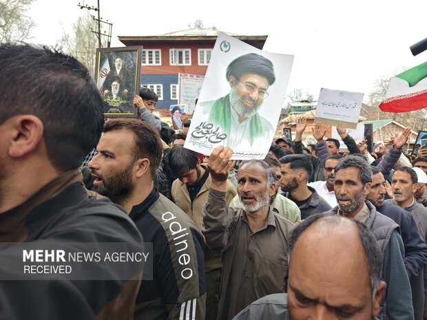 راهپیمایی روز قدس در کشمیر 