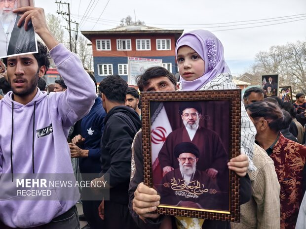 راهپیمایی روز قدس در کشمیر 
