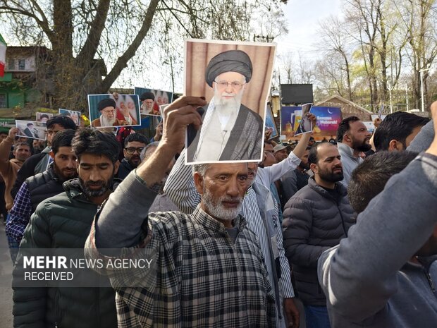 راهپیمایی روز قدس در کشمیر 