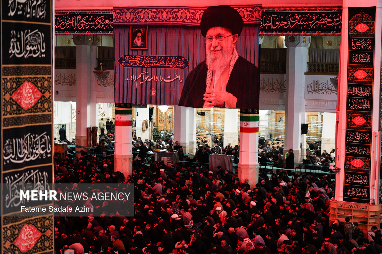 مراسم چهلم سپهبد شهید امیرموسوی در قم