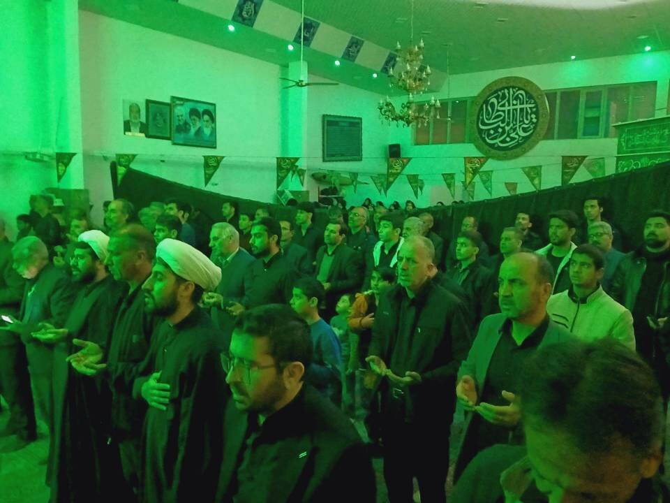 مراسم شب قدر در خلیل آباد