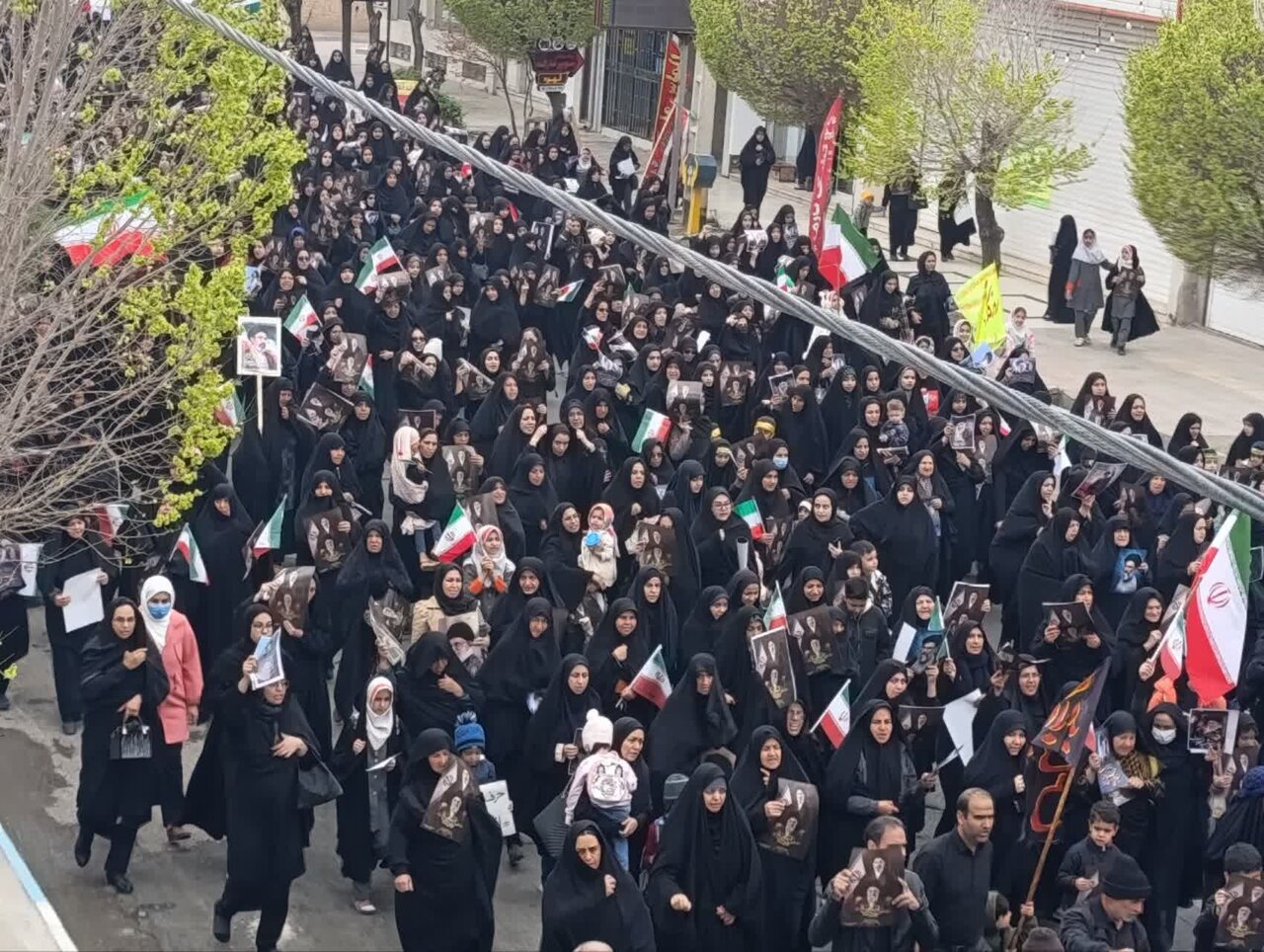 فریاد مرگ بر اسرائیل از دل کویر برخاست و بر سرزمین‌های اشغالی فرود آمد