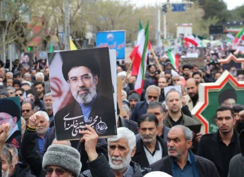 شکوه حضور مردم گناباد در راهپیمایی روز جهانی قدس