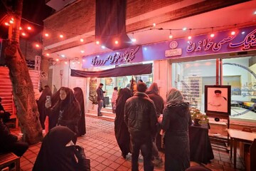 موکب «امام شهید» کتابخانه سهروردی پاتوق فرهنگی و بصیرت در زنجان است