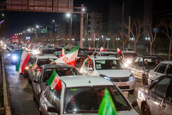 رژه خودرویی اقتدار وطن در قزوین