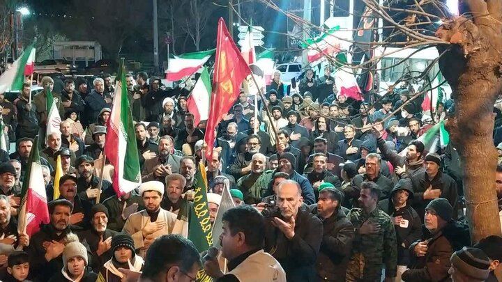 حضور پرشور مردم شازند در بیعت با رهبر معظم انقلاب