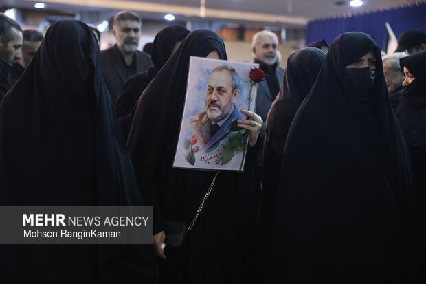 مراسم تشییع پیکر امیر سرلشکر عزیز نصیرزاده