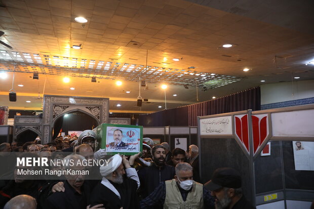 مراسم تشییع پیکر امیر سرلشکر عزیز نصیرزاده