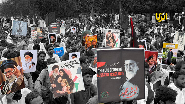تظاهرات حمایت از ایران در بنگلادش تظاهرات حمایت از ایران در بنگلادش