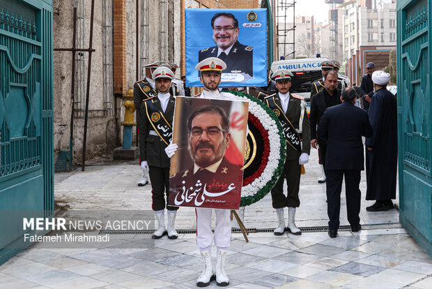 مراسم تشییع پیکر شهید علی شمخانی