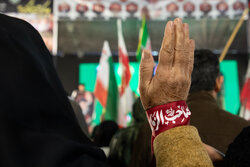 خروش باشکوه مردم در هشتبندی هرمزگان علیه تجاوزگران آمریکایی-صهیونیستی