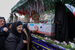 تشییع پیکر شهدای تجاوز آمریکایی - صهیونی در اراک