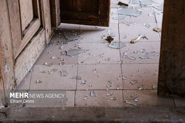 آثار تجاوز آمریکایی - صهیونی به بناهای تاریخی سنندج