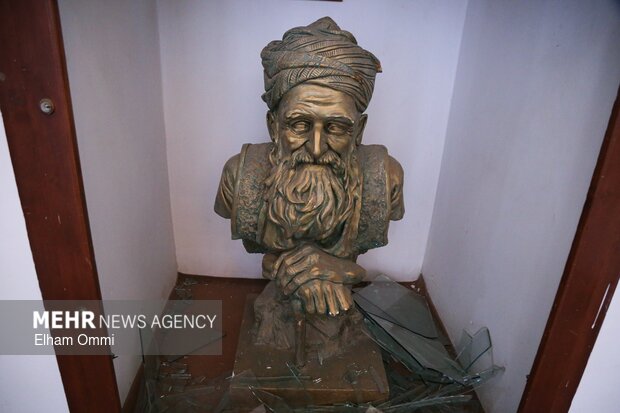 آثار تجاوز آمریکایی - صهیونی به بناهای تاریخی سنندج
