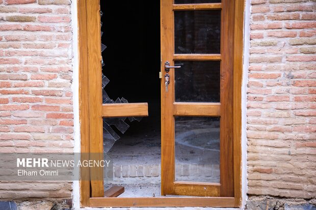 آثار تجاوز آمریکایی - صهیونی به بناهای تاریخی سنندج