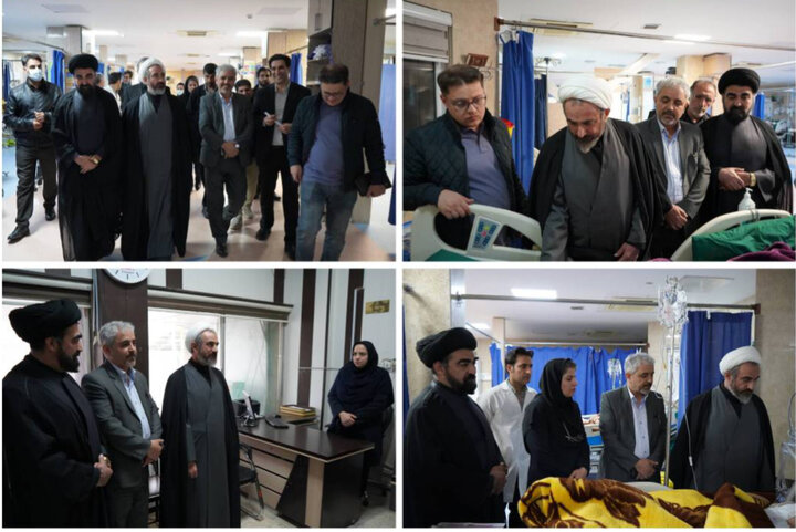 امام جمعه ایلام با مجروحان حوادث اخیر دیدار کرد