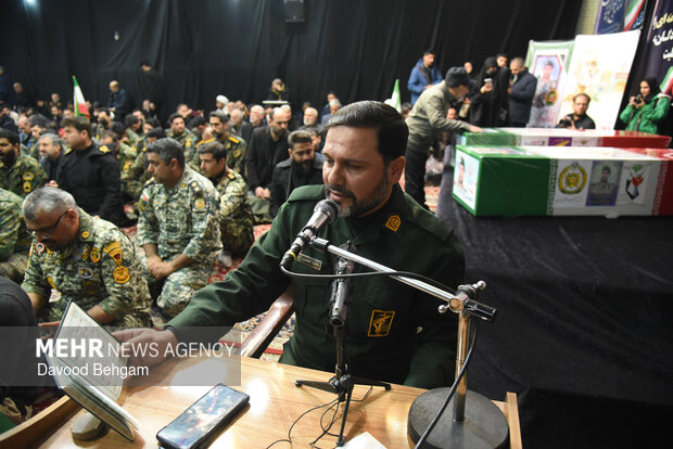 تشییع پیکر مطهر سردار «محمد شیرازی» در مشهد