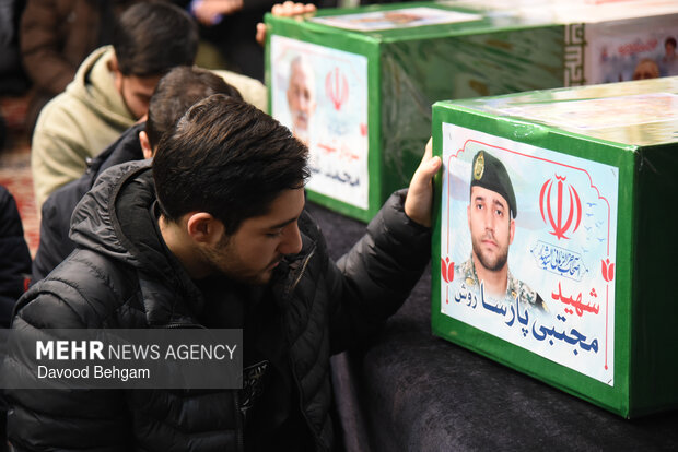تشییع پیکر مطهر سردار «محمد شیرازی» در مشهد