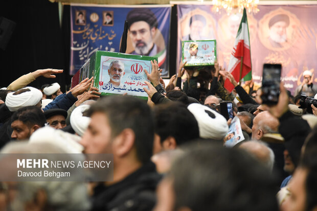 تشییع پیکر مطهر سردار «محمد شیرازی» در مشهد