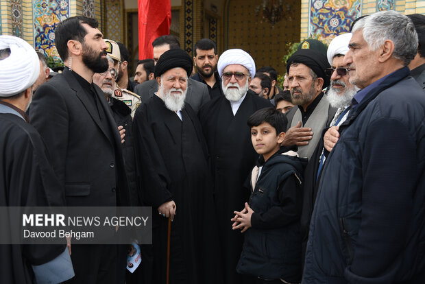تشییع پیکر مطهر سردار «محمد شیرازی» در مشهد