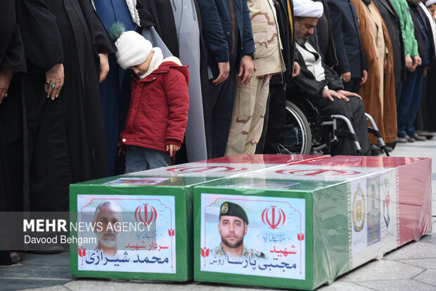 تشییع پیکر مطهر سردار «محمد شیرازی» در مشهد
