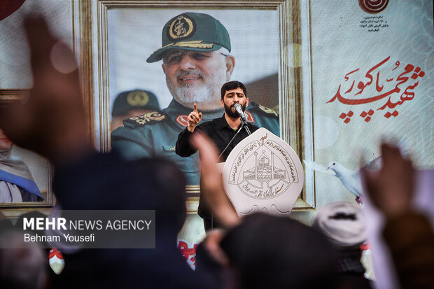 بزرگداشت سپهبد شهید «محمد پاکپور» در اراک