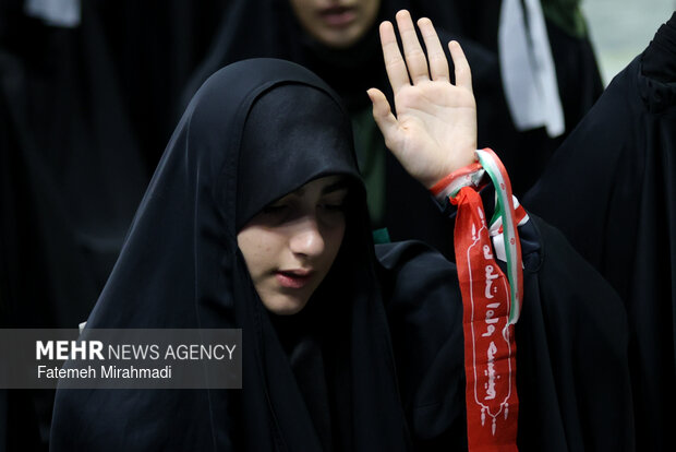 مراسم تجدید میثاق جنبش دانشجویی با آرمان های امام شهید