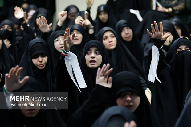 مراسم تجدید میثاق جنبش دانشجویی با آرمان های امام شهید