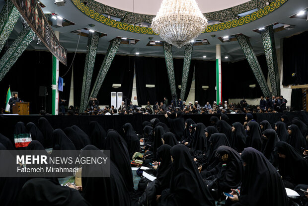 مراسم تجدید میثاق جنبش دانشجویی با آرمان های امام شهید