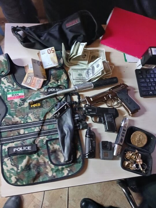 دستگیری مامور قلابی در اردبیل