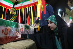 تشییع پیکر شهید «سجاد نادری زانیانی» در شهرکرد