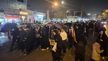 باران حریف یاسوجی ها نشد؛شعار «حیدر حیدر» در خیابان ها طنین انداز شد
