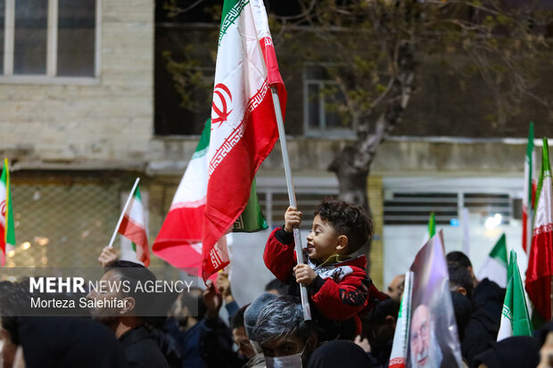 تشییع پیکر شهید «سجاد نادری زانیانی» در شهرکرد