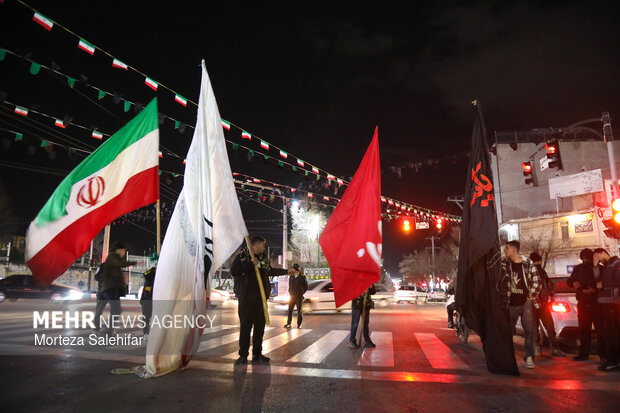 تشییع پیکر شهید «سجاد نادری زانیانی» در شهرکرد