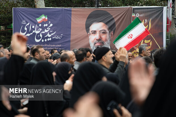 وداع پرفروغ گلستان با۲شهید دفاع از میهن؛ پاسخ حماسی مردم به تجاوز دشمن