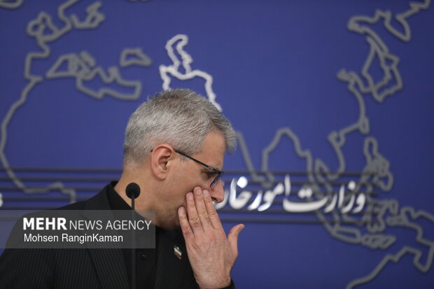 نشست خبری سخنگوی وزارت خارجه