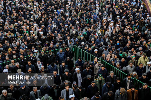 تشییع ۸ شهید حمله اخیر آمریکایی_صهیونیستی در قم