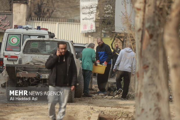 آثار تجاوز به مناطق مسکونی تهران