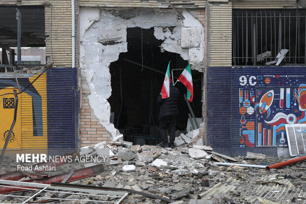 تجمع فرهنگیان و دانش آموزان در محکومیت جنایات آمریکایی صهیونیستی