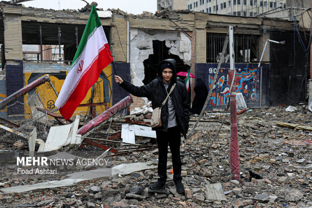 تجمع فرهنگیان و دانش آموزان در محکومیت جنایات آمریکایی صهیونیستی