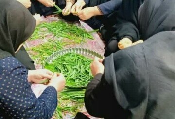 بانوان همدانی پای کار انقلاب و دفاع از کشور هستند