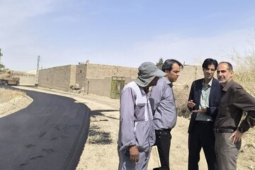 زیرسازی و آسفالت بیش از ۵۷ هزار متر مربع از معابر شهرستان زهک
