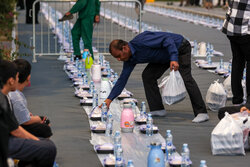 پویش «هم‌نفس» در استان سمنان کلید خورد؛ اطعام عمومی به یاد رهبر شهید