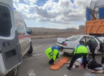 تصادف مرگبار در شهرستان بستان‌آباد یک فوتی و پنج مصدوم داشت