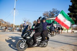 رژه موتوری اقتدار وطن در قزوین